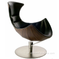Cadeira de lounge de lagosta moderna de design alto de trás swivelleather